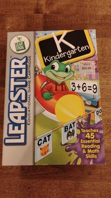2002-2003 LeapFrog Leapster Educational Game Cartridge: Kindergarten