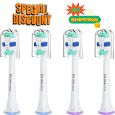 Replacement Brush Heads for Philips Sonicare Toothbrush Handles Pack of 4