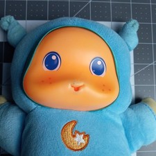 Hasbro Playskool Lullaby Glo Worm Blue Lights Up and Plays Music Plush
