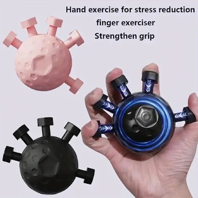 Hand Grip Squeeze Ball Krafttrainer Finger Exerciser Unterarm Fitness