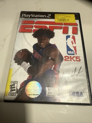 ESPN NBA 2K5 (Sony PlayStation 2) PS2 video Game