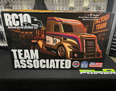 Team Associated RC10 1/10 6x6 American Custom Semitruck Kit Brushed 30139