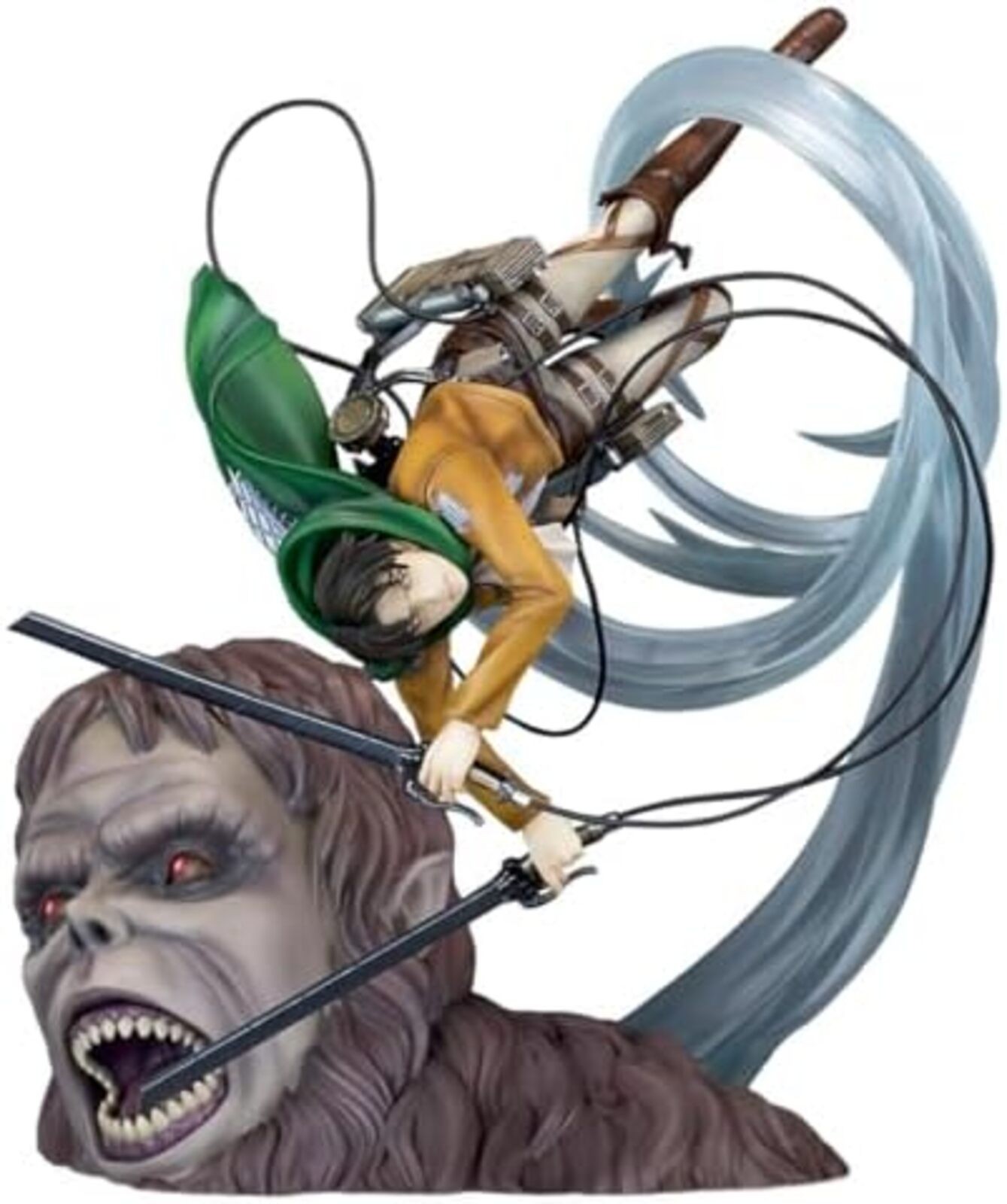 PROOF TV Anime Attack on Titan Levi vs Beast Titan ver. 275mm PVC Figure F/S NEW
