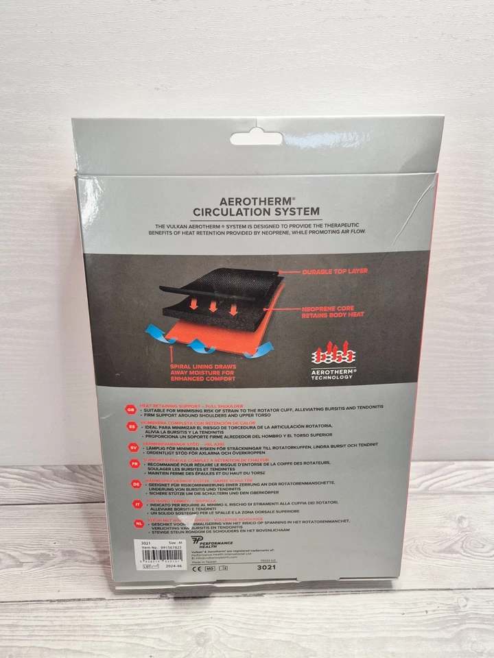 VULKAN Classic Full Shoulder Support, Medium, Protection for Recovery - Image 3 of 4