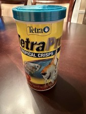 TetraPro Tropical Crisps Fish Food 6.70 oz Advanced Clear Water Formula - Sealed