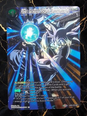 Dragon Ball super Ultra Instinct Goku's Kamehameha BT9-131 IAR