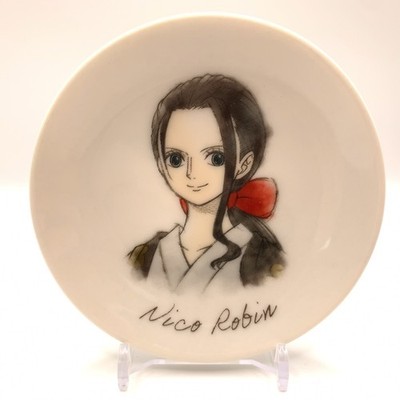 Nico Robin One Piece Ichibankuji Mini Art Plate Bandai Anime Japan jj699