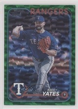 2024 Topps Update Green Crackle Foilboard 115/499 Kirby Yates #US302 0c4