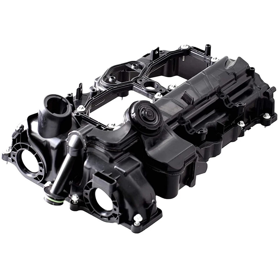Cubierta de válvula con junta y tapa de aceite para 12-18 BMW N20 F10 320i 328i 528i X3 X5 Z4 X1 Foto 4 de 4