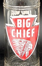 Big Chief Southern Coca-cola Bot. Richfield Ut. 2-color Acl Soda Pop Bottle
