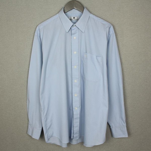 Men Balmain Shirt Blue 44 / XXL