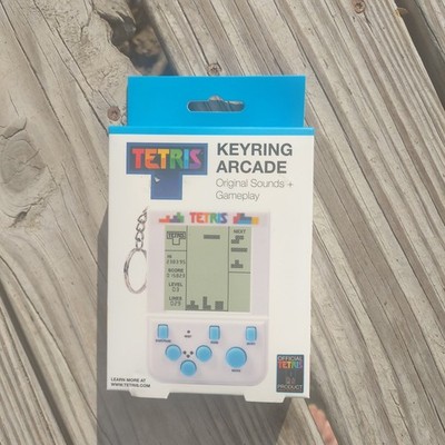 Tetris Keyring Arcade w/ Original Sounds & Gameplay 320124 - Brand New / Sealed