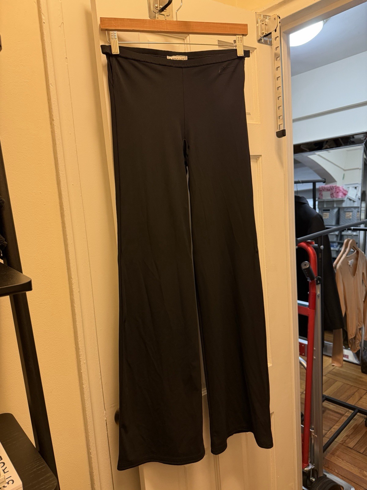 Versace Women's Black Solid Pattern Regular Fit P… - image 1