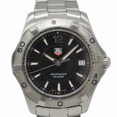 TAG Heuer Aquaracer Men's Black Watch with Rubber Strap