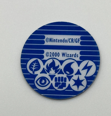 Pokémon TCG Alakazam Coin 2000 Wizards Nintendo Vintage Purple