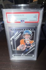 2025 Panini Donruss Elite - Spellbound Bo Nix #27 Lavender
