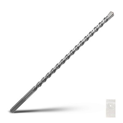 25/32 x 20 inch SDS Max Rotary Hammer Drill Bit, 20x520mm Carbide Tip Masonry Dr