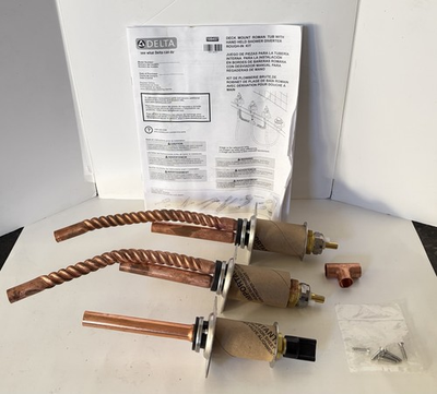 #ad #ad Delta Solder Roman Tub Filler Rough In Valve Model:R2707 DELTA VALVE SEEamp;READ $66.49