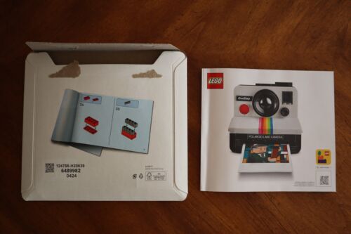 Instruction Manual ONLY LEGO 21345 Ideas Polaroid OneStep SX-70 Camera Building