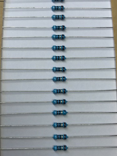 Metallfilmwiderstand 5 Band 1 % Toleranz 1/4 W Leistung 1 Ohm ~ 750 Ohm 1,4 W Leistung - Bild 38 von 66