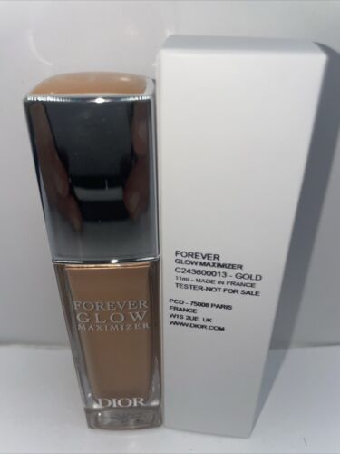 Dior Forever Glow Maximizer Highlighter Gold 0.37 fl oz / 11ml NEW TESTER - Picture 2 of 5