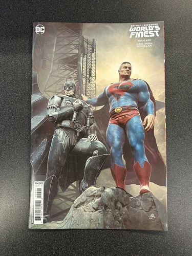Batman Superman Worlds Finest #20 Cover B Barends Variant DC Comics 2023 TC4