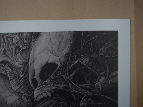 Alien Gabz movie poster art print Grzegorz Domaradzki Mondo artist Nostromo COA - Picture 4 of 8