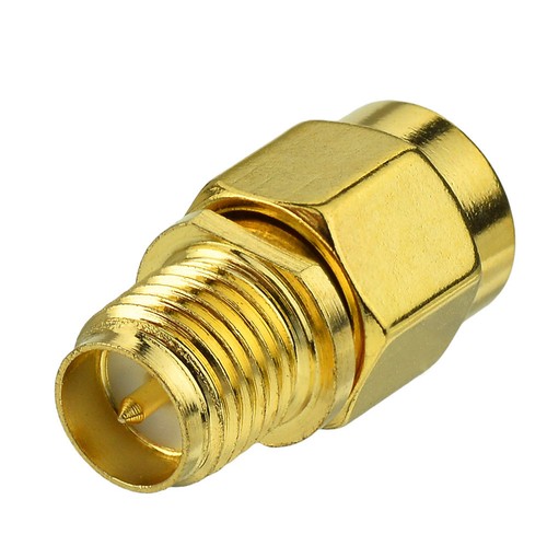 5pcs SMA Male to RP-SMA Female WiFi Booster IP Camera Antenna Connector Adapter - Picture 2 of 3