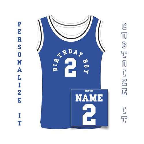 First Birthday Jersey, Birthday Boy, Birthday Girl, Custom 1st Birthday Basketba - Picture 20 of 116