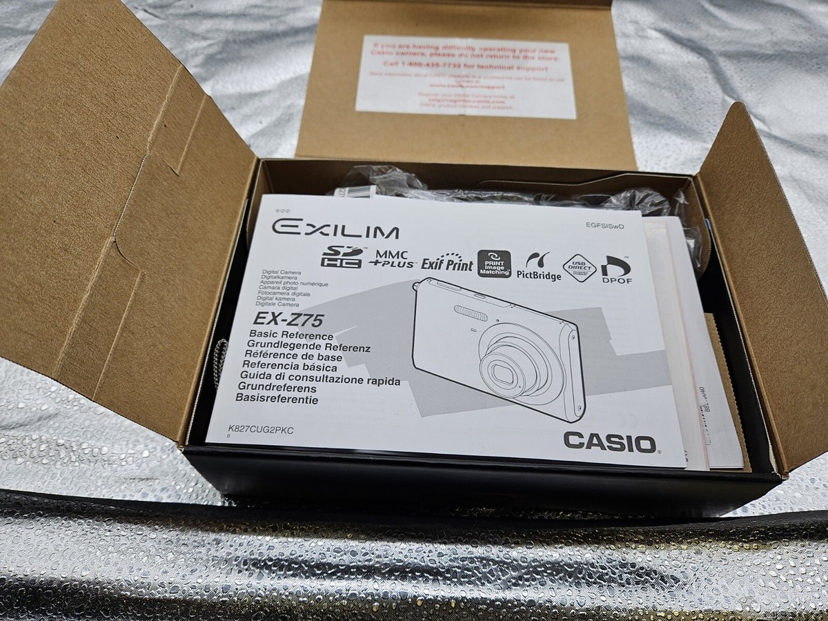 CASIOカシオ EXILIM EX-Z75　2台セット CASIOカシオ EXILIM EX-Z75 2台セット