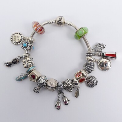 Pandora Silver Heavy Bracelet Amazon.com: Pandora Women main image 3