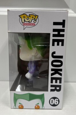 アメコミ Funko Pop Joker Amazon.com: Funko Pop DC Super Heroes Black Suit Joker #06