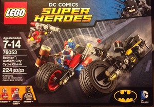 NEUF LEGO DC Heroes-Gotham City Cycle Chase construire uniquement #76053 - sans boîte/Figues NEUF LEGO DC Heroes-Gotham City Cycle Chase construire uniquement #76053 - sans boîte/Figues