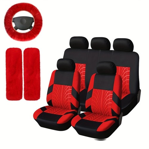 12 Sets of Car Seat Covers, Suitable for a Full 5-Seat Car - Picture 9 of 22