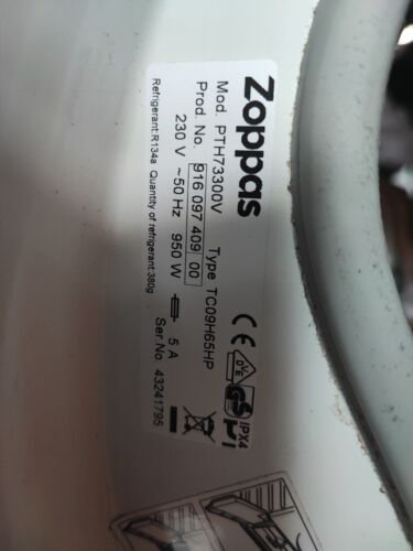 Scheda Asciugatrice ZOPPAS PTH73300V Tc09h65Hp FUNZIONANTE - Foto 2 di 2