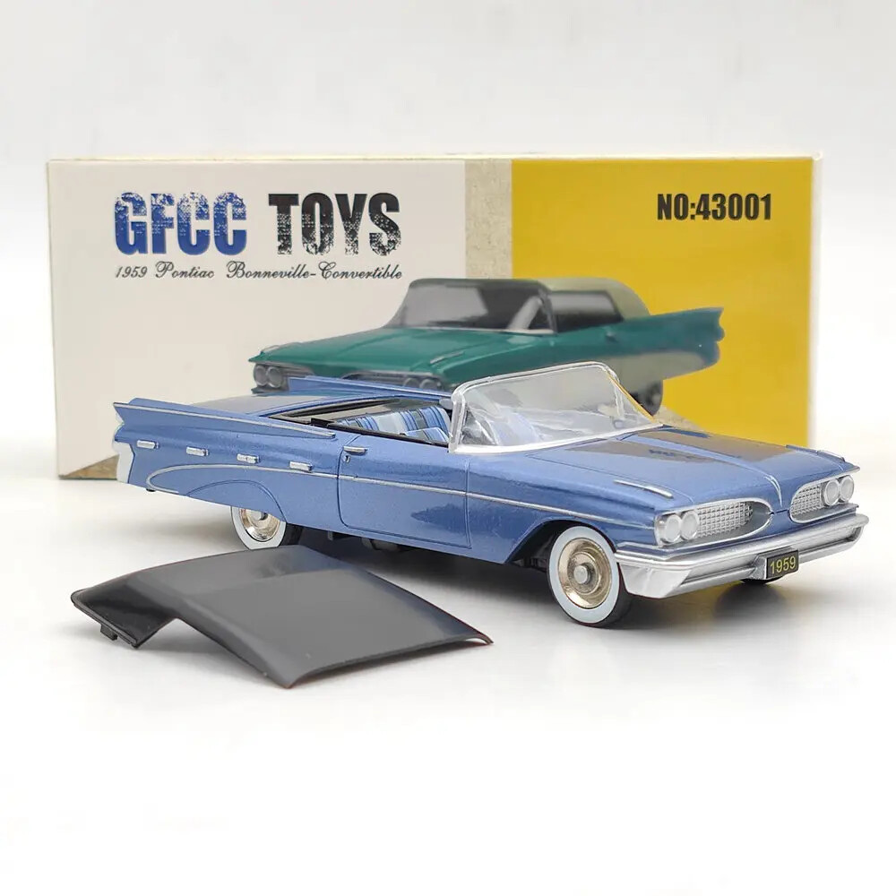 Miniature Pontiac Bonneville 1959 1/43 – Vert Métal (Neuf)