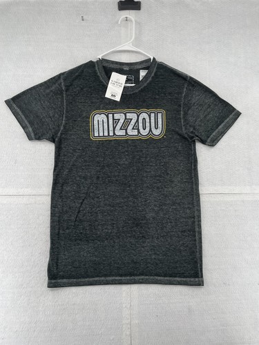 NEW Missouri Tigers Shirt Adult Medium Charcoal Gray Lightweight Mizzou Men NWT