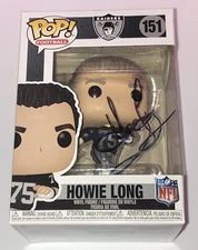 Howie Long Signed Oakland Raiders Funko Pop Auto JSA COA HOF #151