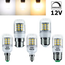 Dimmable LED Corn Light Bulb 7W E26 12v Living Room Super Bright Home Lamp Bulbs