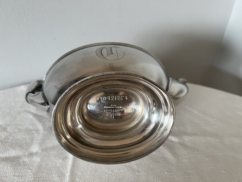 Vintage Wallace EPNS 4-teiliges versilbertes Teekanne Set silber gelötete Basis Art Deco - Bild 5 von 9