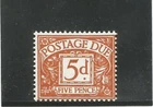 GREAT BRITAIN tax n° 69 MNH ** value 11 €