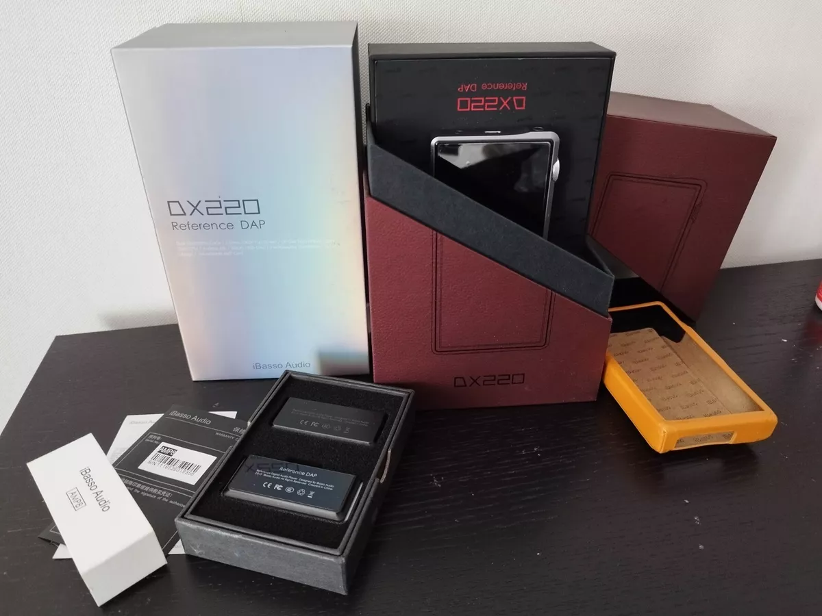 iBasso DX220 Reference Portable Digital Audio Player ,AMP 1Mk2,AMP 8.