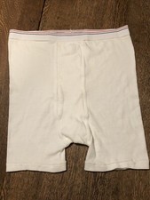 Vtg NOS Men's Coldmaster Cotton Mid Thigh Brief Underwear Sz XXL Made USA
