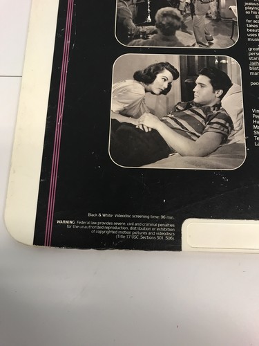 Elvis Presley in Jailhouse Rock CED Video Disc Film Videodisc - Bild 3 von 12