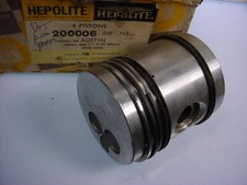 Engine Piston Set Fits Austin Taxi Diesel Fx-4 Gypsy 1 12 Ton 2000006 .030