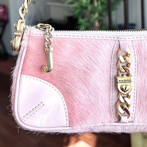 Vintage Y2K Juicy Couture Pony Calf Hair Leather … - image 14