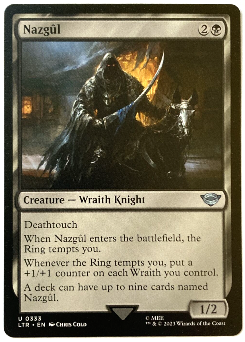 MTG Nazgul The Lord of the Rings: Tales of Middle-earth 0333 Pack