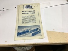 Vintage Hornby Dublo Rail layout suggestions note book (30)