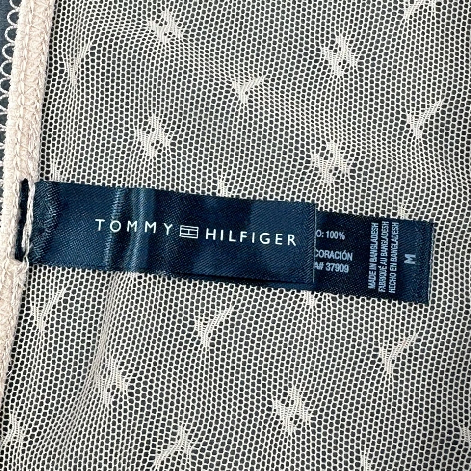 Tommy Hilfiger Womens Size Medium Panty Bikini Sheer Beige New Without Tags - Image 3 of 4