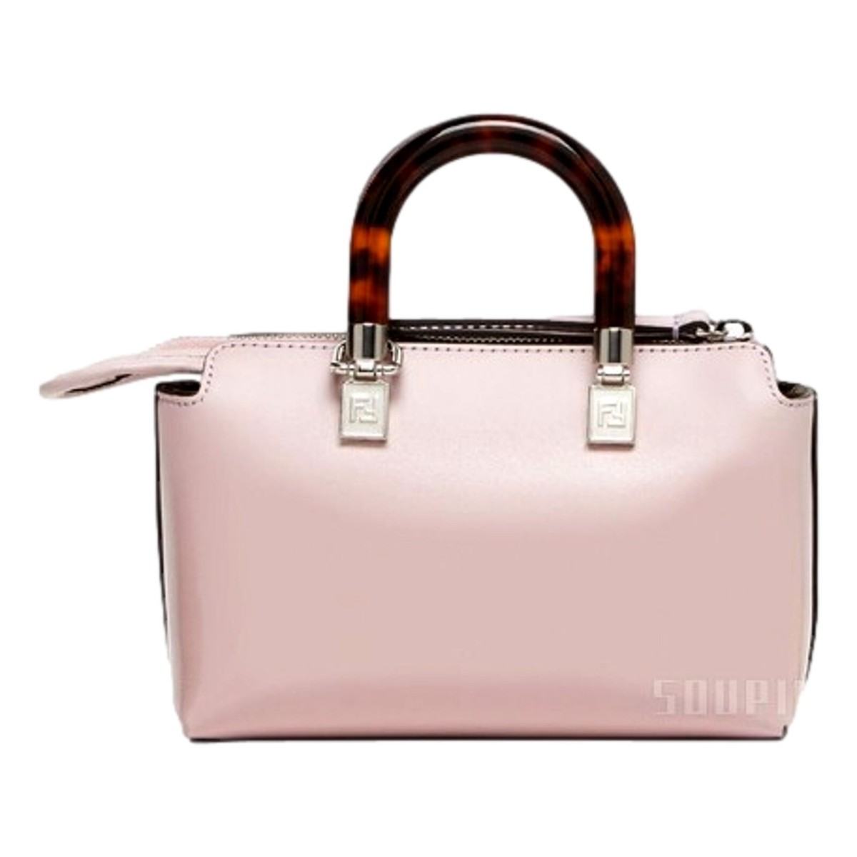 ショルダーバッグ・ポシェット FENDI 'By The Way Soft Mini' handbag (8BS098AUSZ F04QL) By The Way Soft Mini Fabric Brown | Fendi
